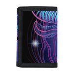 Dark Taurus Zodiac Sign Print Trifold Wallet