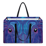 Dark Taurus Zodiac Sign Print Utility Tote Bag