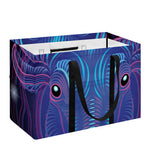 Dark Taurus Zodiac Sign Print Utility Tote Bag