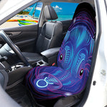 Dark Taurus Zodiac Sign Print Waterproof Car Seat Cover