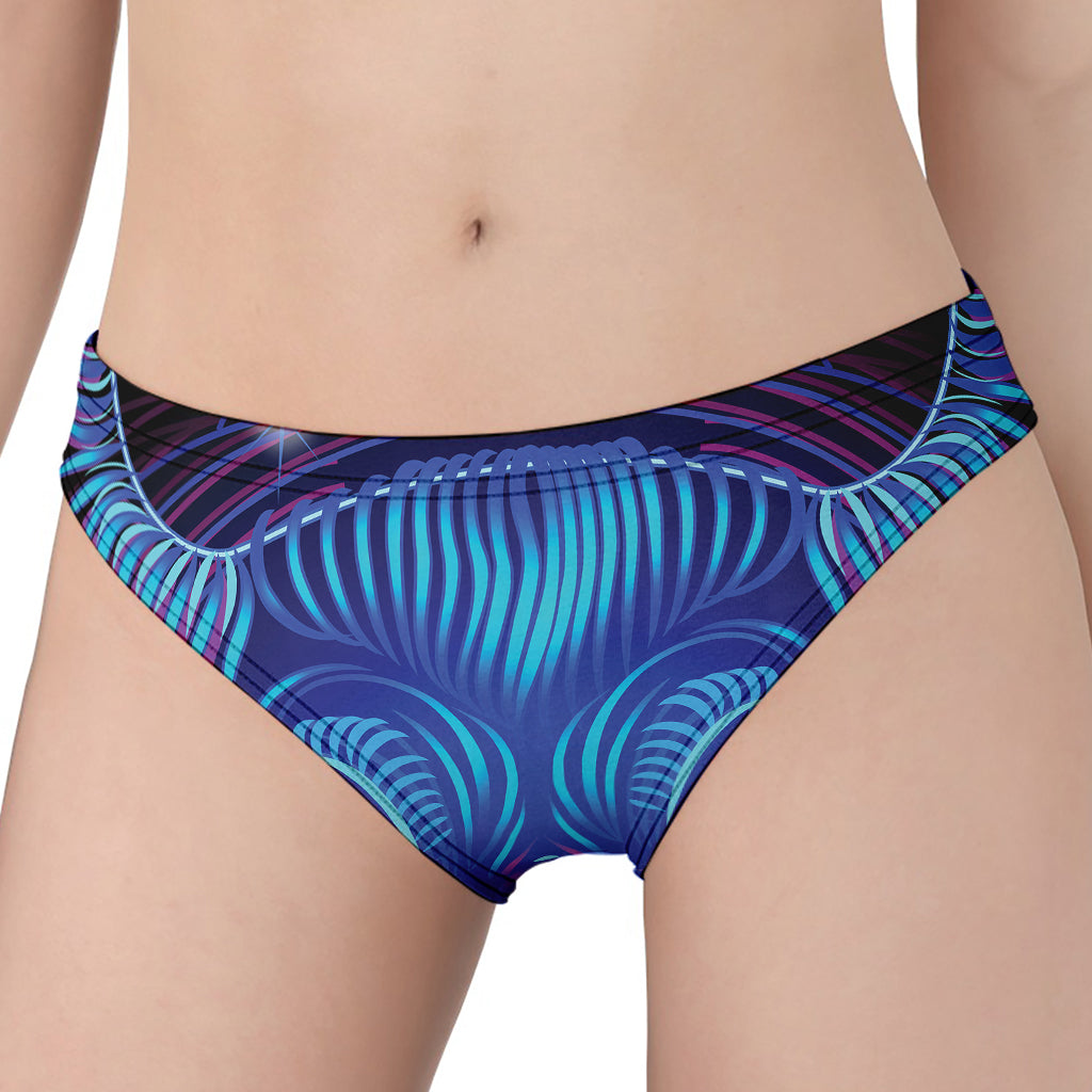 Dark Taurus Zodiac Sign Print Women's Panties