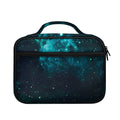 Dark Teal Galaxy Space Print Briefcase Bible Bag