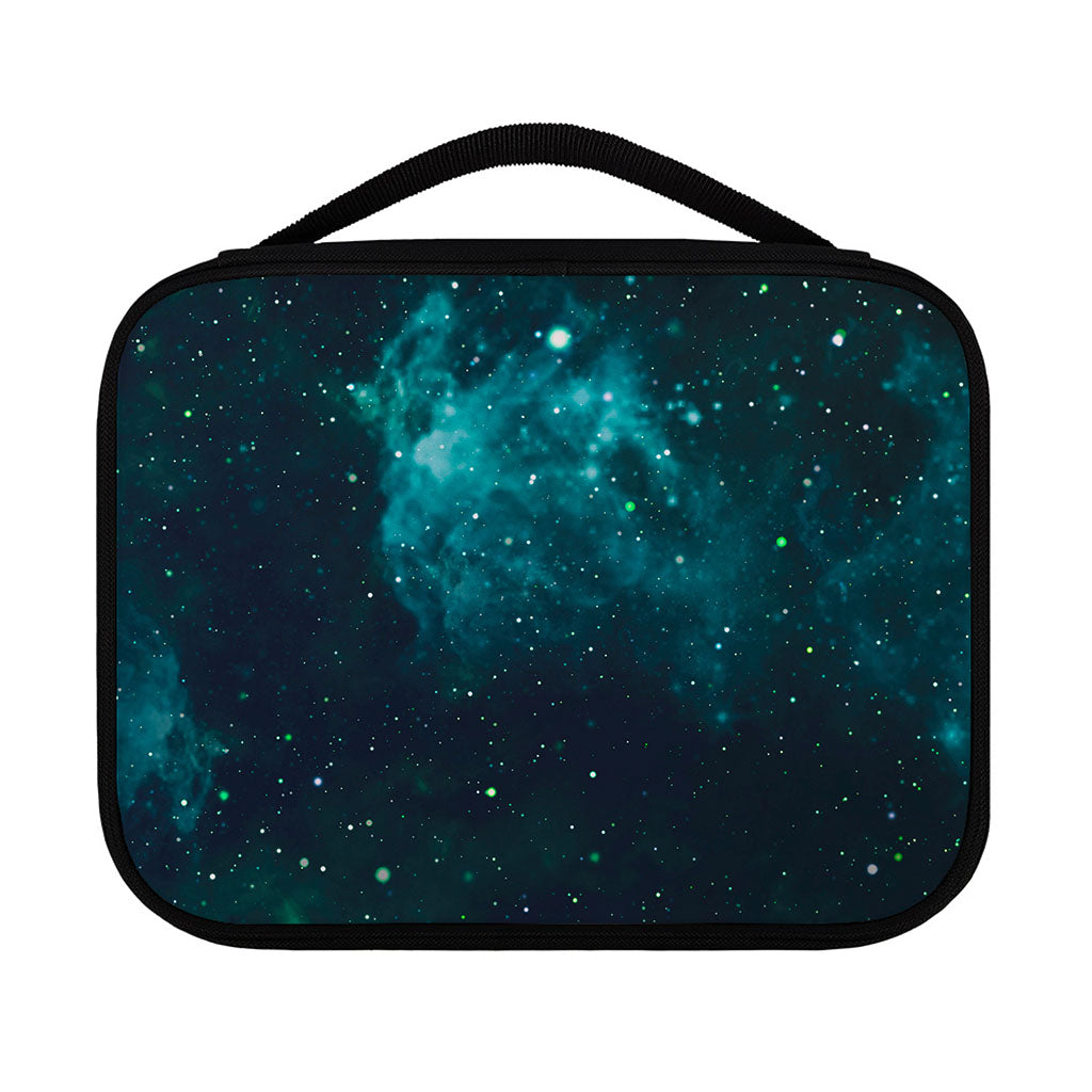 Dark Teal Galaxy Space Print Classic Bible Case