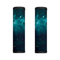 Dark Teal Galaxy Space Print Handle Covers