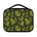 Dark Tropical Leaf Pattern Print Classic Bible Case