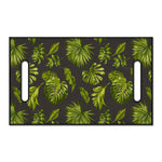 Dark Tropical Leaf Pattern Print Golf Cart Seat Cover