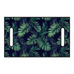Dark Tropical Palm Leaf Pattern Print Golf Cart Seat Cover
