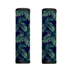 Dark Tropical Palm Leaf Pattern Print Handle Covers