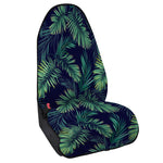 Dark Tropical Palm Leaf Pattern Print Waterproof Car Seat Cover