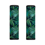Dark Tropical Palm Leaves Pattern Print Handle Covers