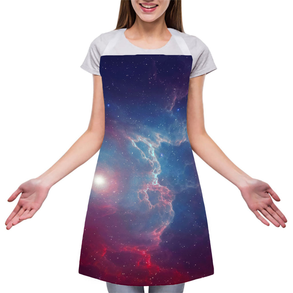Dark Universe Galaxy Deep Space Print Adjustable Apron
