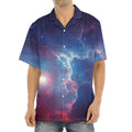 Dark Universe Galaxy Deep Space Print Aloha Shirt