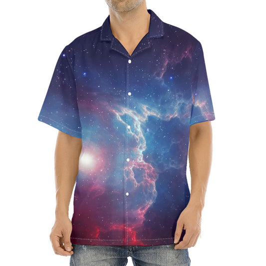 Dark Universe Galaxy Deep Space Print Aloha Shirt