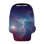 Dark Universe Galaxy Deep Space Print Baby Seat Cover