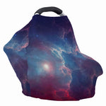 Dark Universe Galaxy Deep Space Print Baby Seat Cover