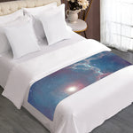 Dark Universe Galaxy Deep Space Print Bed Runner
