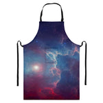 Dark Universe Galaxy Deep Space Print Bib Apron With Pocket