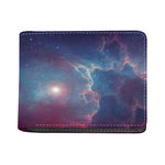 Dark Universe Galaxy Deep Space Print Bifold Wallet