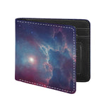 Dark Universe Galaxy Deep Space Print Bifold Wallet