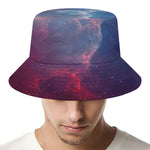 Dark Universe Galaxy Deep Space Print Bucket Hat