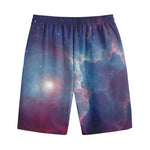 Dark Universe Galaxy Deep Space Print Cotton Shorts