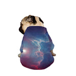 Dark Universe Galaxy Deep Space Print Dog Zip Up Jacket