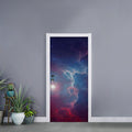 Dark Universe Galaxy Deep Space Print Door Sticker