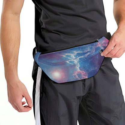 Dark Universe Galaxy Deep Space Print Fanny Pack