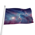 Dark Universe Galaxy Deep Space Print Flag