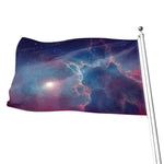 Dark Universe Galaxy Deep Space Print Flag