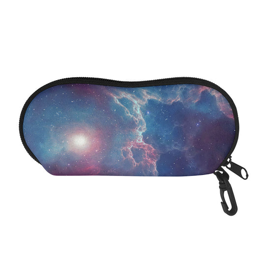 Dark Universe Galaxy Deep Space Print Glasses Case