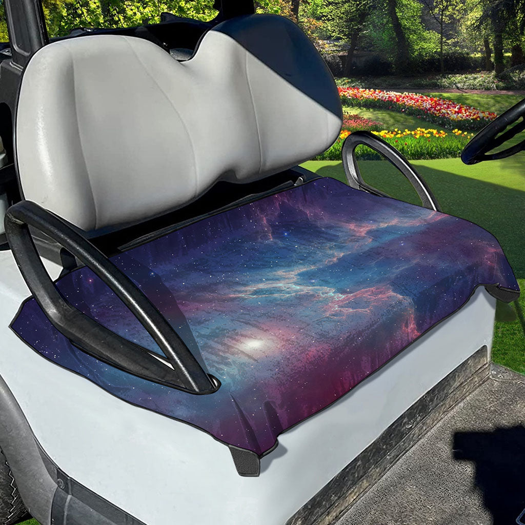Dark Universe Galaxy Deep Space Print Golf Cart Seat Cover