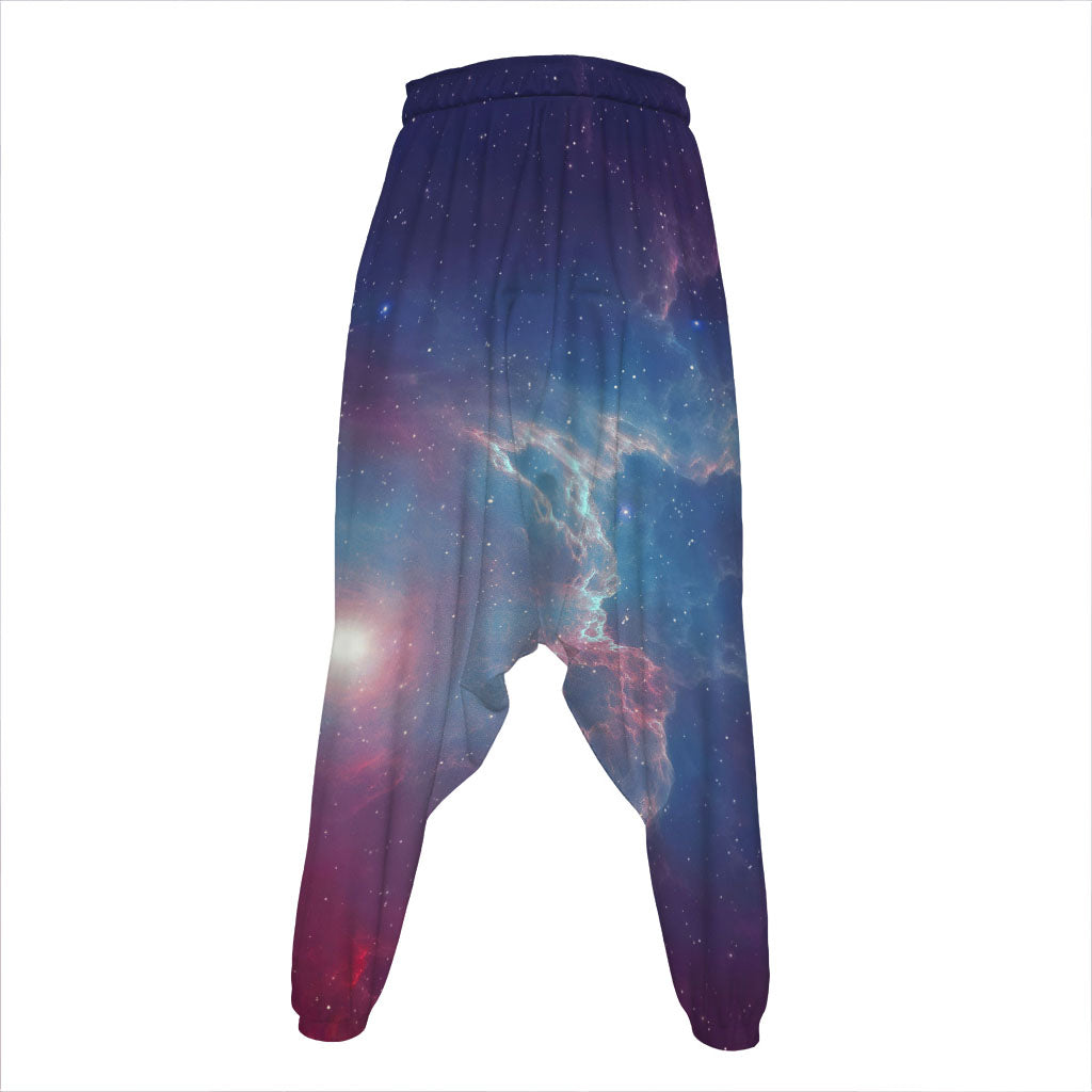 Dark Universe Galaxy Deep Space Print Hammer Pants