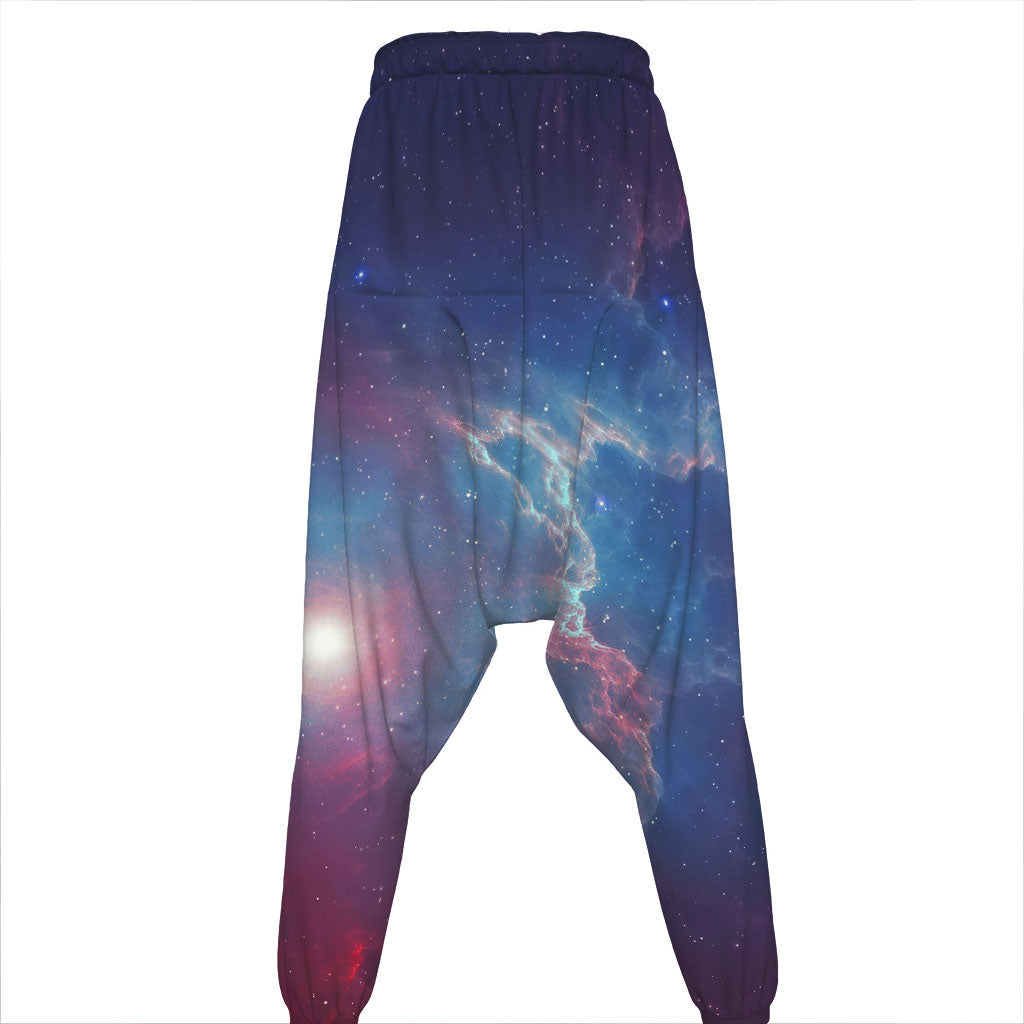 Dark Universe Galaxy Deep Space Print Hammer Pants