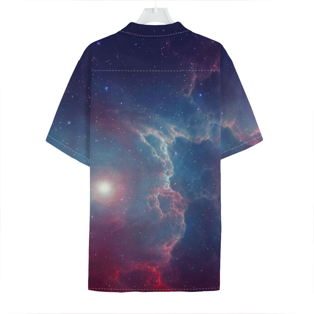 Dark Universe Galaxy Deep Space Print Hawaiian Shirt