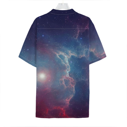 Dark Universe Galaxy Deep Space Print Hawaiian Shirt
