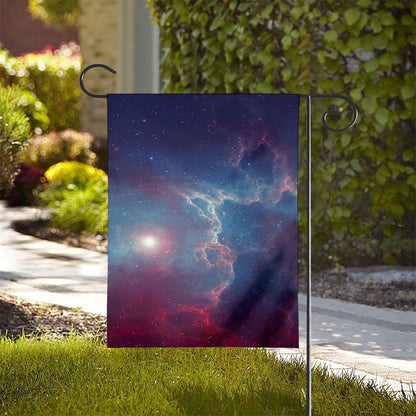 Dark Universe Galaxy Deep Space Print House Flag