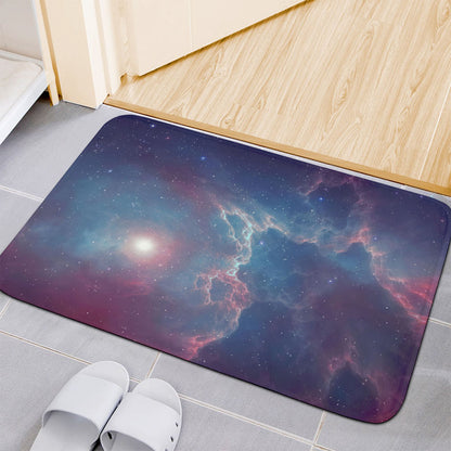 Dark Universe Galaxy Deep Space Print Indoor Door Mat