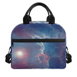Dark Universe Galaxy Deep Space Print Insulated Lunch Bag