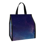 Dark Universe Galaxy Deep Space Print Insulated Lunch Tote