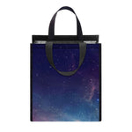 Dark Universe Galaxy Deep Space Print Insulated Lunch Tote