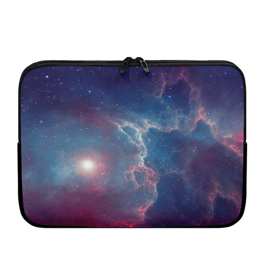 Dark Universe Galaxy Deep Space Print Laptop Sleeve