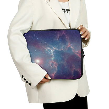 Dark Universe Galaxy Deep Space Print Laptop Sleeve