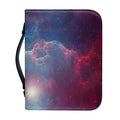 Dark Universe Galaxy Deep Space Print Leather Bible Cover