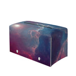 Dark Universe Galaxy Deep Space Print Leather Tissue Box Cover