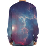 Dark Universe Galaxy Deep Space Print Long Sleeve Baseball Jersey
