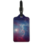 Dark Universe Galaxy Deep Space Print Luggage Tag
