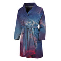 Dark Universe Galaxy Deep Space Print Men's Bathrobe