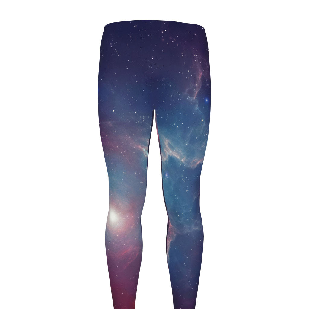 Dark Universe Galaxy Deep Space Print Men's leggings