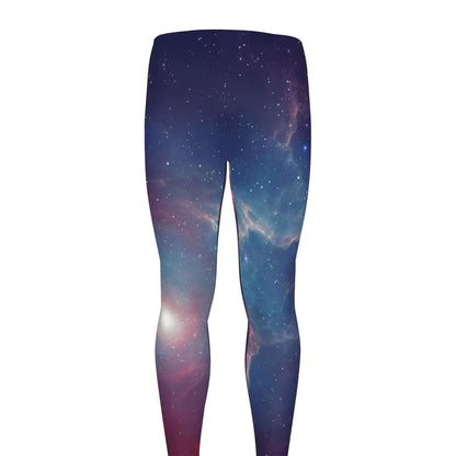 Dark Universe Galaxy Deep Space Print Men's leggings